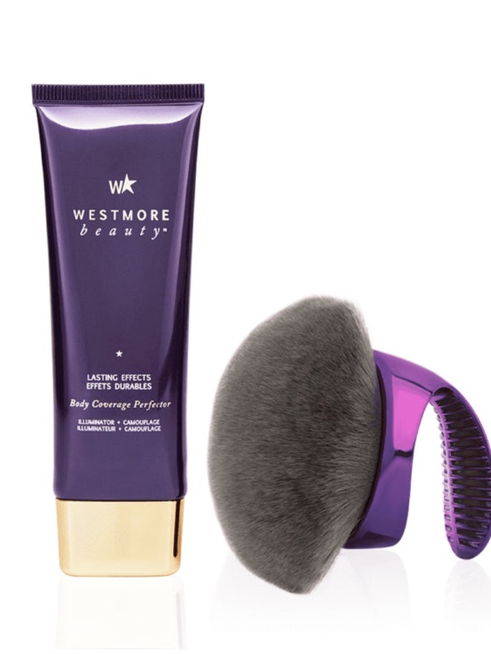 WESTMORE BEAUTY Body Coverage Perfector & oversized Blend & Blur Body Brush NWT
